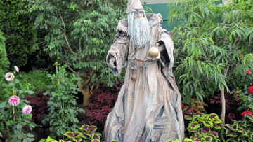 Картинка разное садовые+и+парковые+скульптуры колдун