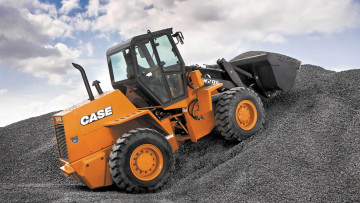 Картинка техника фронтальные+погрузчики case