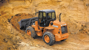 Картинка техника фронтальные+погрузчики case