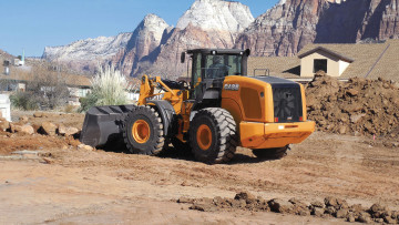 Картинка техника фронтальные+погрузчики case