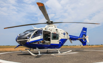 Картинка ec-135t2 авиация вертолёты вертушка