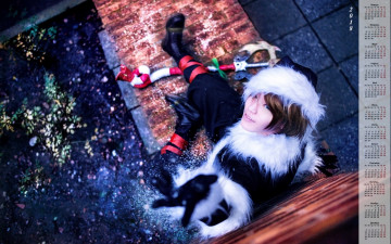 Картинка календари девушки взгляд праздник