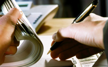 Картинка разное руки ручка документы