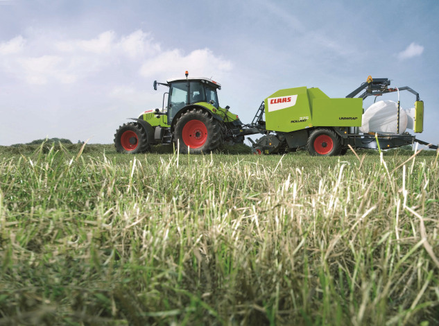 Обои картинки фото техника, тракторы, claas