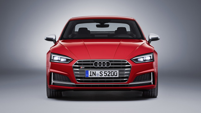 Обои картинки фото audi s5 coupe 2018, автомобили, audi, 2018, coupe, s5