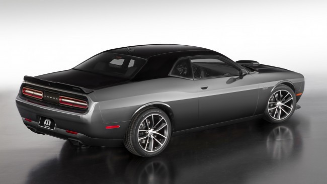 Обои картинки фото dodge challenger mopar billet silver 2017, автомобили, dodge, challenger, mopar, billet, silver, 2017