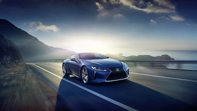 Обои картинки фото lexus lc-500h 2017, автомобили, lexus, lc-500h, 2017