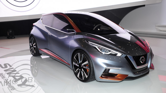 Обои картинки фото nissan sway concept 2015, автомобили, nissan, datsun, concept, 2015, sway
