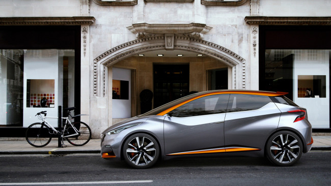 Обои картинки фото nissan sway concept 2015, автомобили, выставки и уличные фото, 2015, concept, sway, nissan