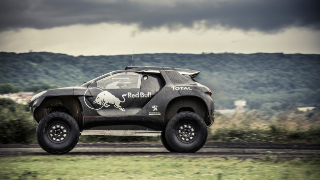 Обои картинки фото peugeot 2008 dkr 2015, автомобили, peugeot, 2015, dkr, 2008