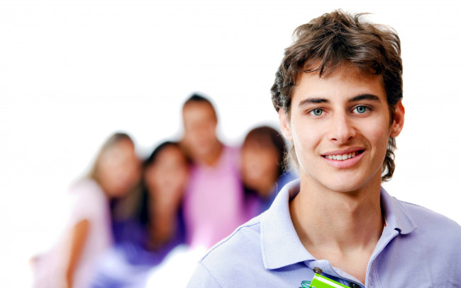 Обои картинки фото мужчины, - unsort, улыбка