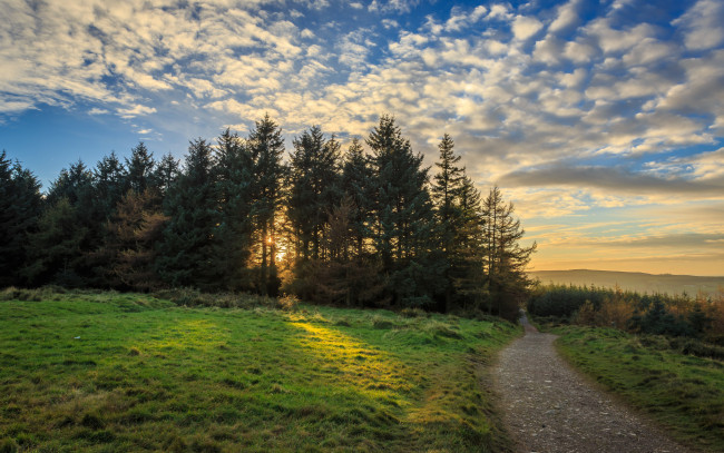 Обои картинки фото природа, дороги, простор