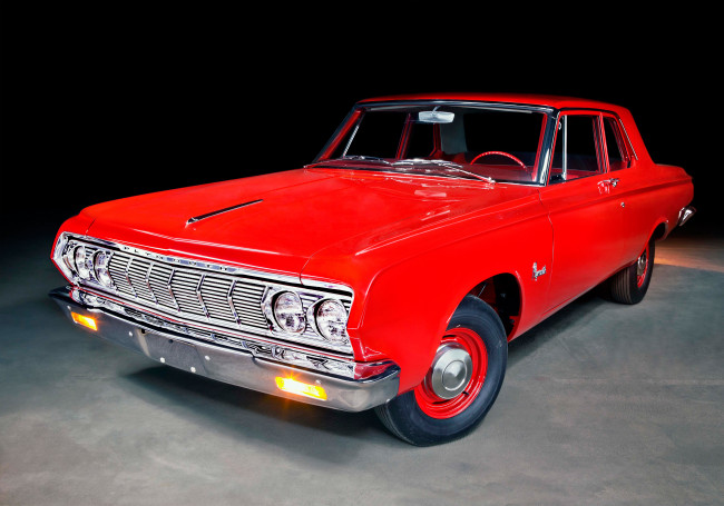 Обои картинки фото 1964 plymouth savoy, автомобили, plymouth