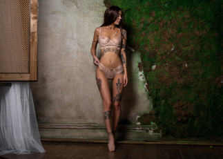 Картинка девушка девушки -unsort+ брюнетки темноволосые модель