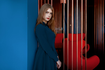 Картинка девушка девушки -unsort+ рыжеволосые+и+другие модель