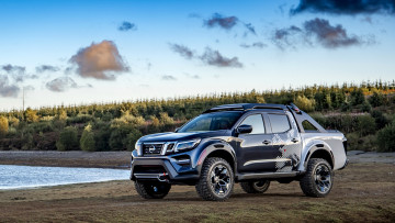 Картинка 2018+nissan+navara+dark+sky+concept автомобили nissan datsun 2018 джип dark sky navara concept побережье ниссан внедорожник