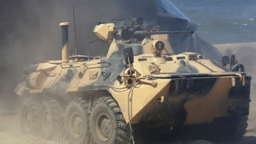 Картинка бтр-80а техника военная+техника морская пехота вооруженные силы россии бронетранспортер