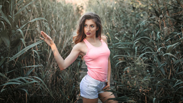 Картинка девушка девушки -unsort+ брюнетки темноволосые модель