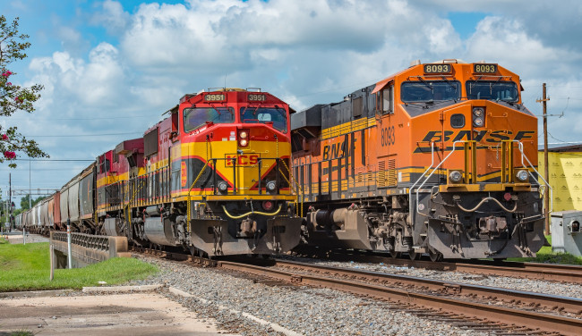 Обои картинки фото техника, поезда, локомотив, состав