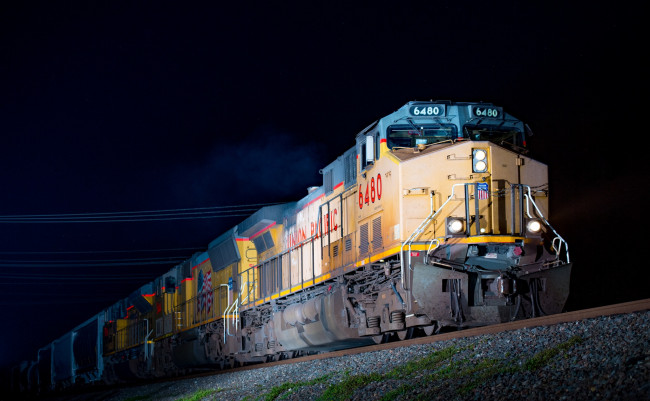 Обои картинки фото техника, поезда, локомотив, состав