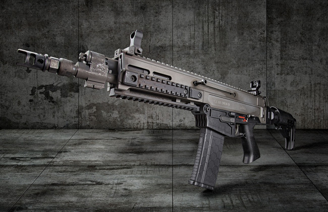 Обои картинки фото cz bren, оружие, автоматы, ствол