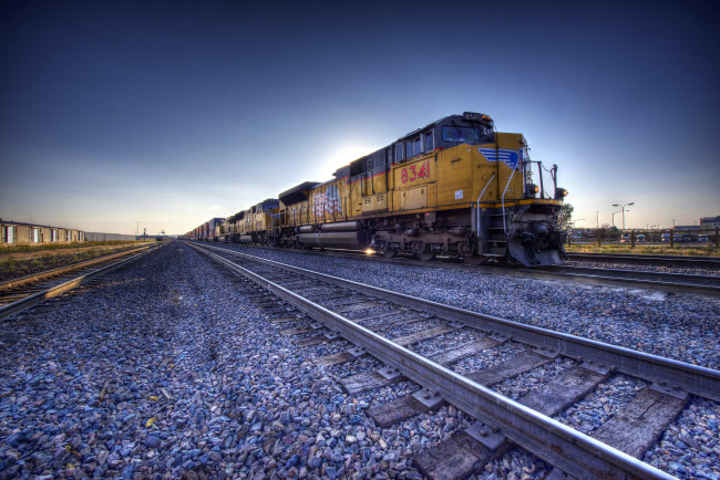 Обои картинки фото техника, поезда, состав, локомотив