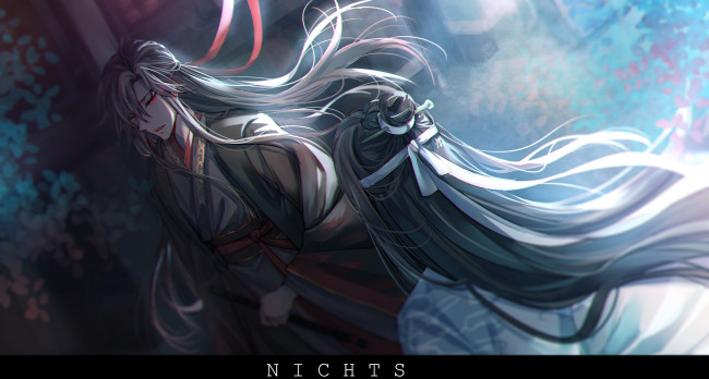 Обои картинки фото аниме, mo dao zu shi, the, untamed, неукротимый, повелитель, чэньцин, мосян, тунсю, mo, dao, zu, shi, магистр, дьявольского, культа