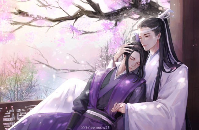 Обои картинки фото аниме, mo dao zu shi, the, untamed, неукротимый, повелитель, чэньцин, мосян, тунсю, mo, dao, zu, shi, магистр, дьявольского, культа