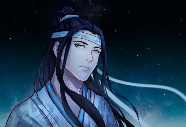 Обои картинки фото аниме, mo dao zu shi, лань, ванцзи