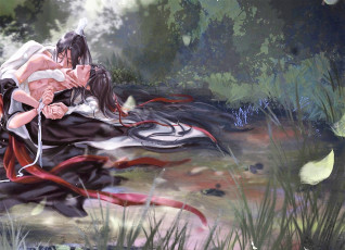 Картинка аниме mo+dao+zu+shi вэй усянь лань ванцзи