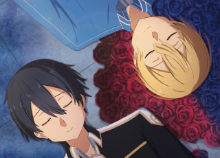 обоя аниме, sword art online, sword, art, online, alicization, kirito, kirigaya kadzuto