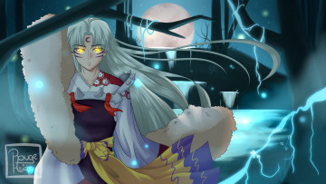 Картинка аниме inuyasha сешоумару