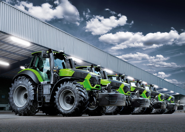 Обои картинки фото техника, тракторы, deutz-fahr