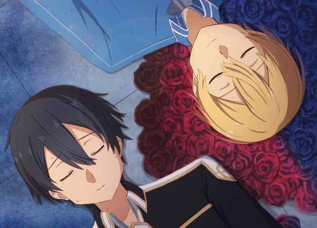 Обои картинки фото аниме, sword art online, sword, art, online, alicization, kirito, kirigaya kadzuto