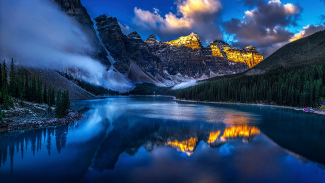 Обои картинки фото moraine lake, alberta, canada, природа, реки, озера, moraine, lake