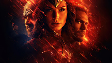 Картинка рисованное кино +мультфильмы нейросети графика нейроарт ai art нейронные сети рисунки нейро искусство justice league