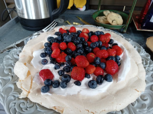 Картинка еда торты pavlova cake