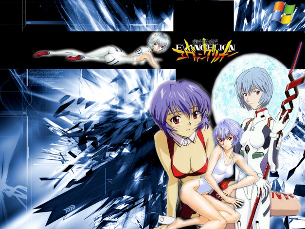 Обои картинки фото аниме, evangelion