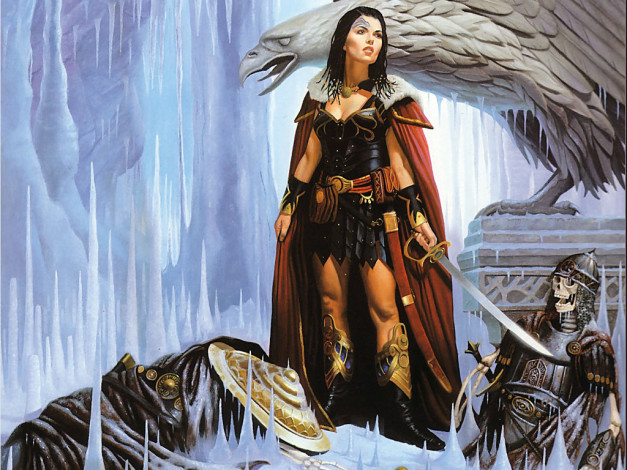 Обои картинки фото фэнтези, девушки