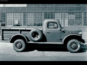 Картинка dodge ram power wagon 1951 автомобили классика