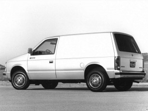 Картинка dodge ram van 1984 автомобили