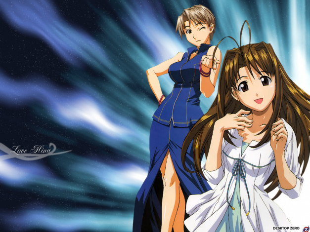 Обои картинки фото аниме, love, hina