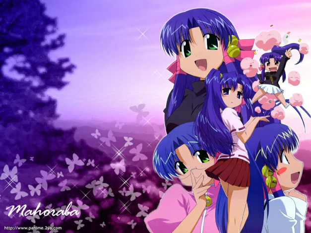 Обои картинки фото mahoraba=2, аниме, mahoraba
