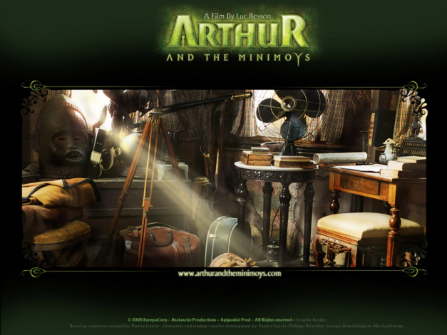 Обои картинки фото мультфильмы, arthur, and, the, minimoys