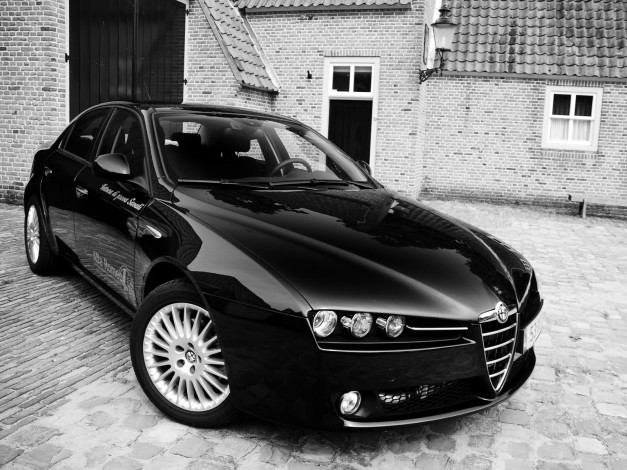 Обои картинки фото alfa, romeo, 159, by, autodelta, автомобили