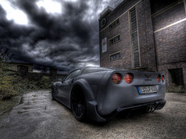 Обои картинки фото автомобили, corvette