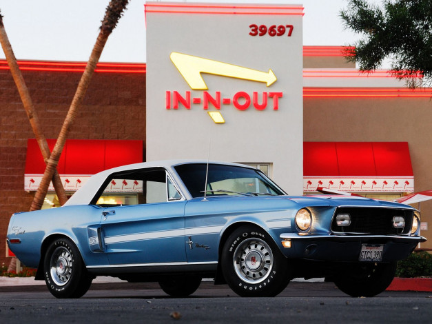 Обои картинки фото автомобили, mustang