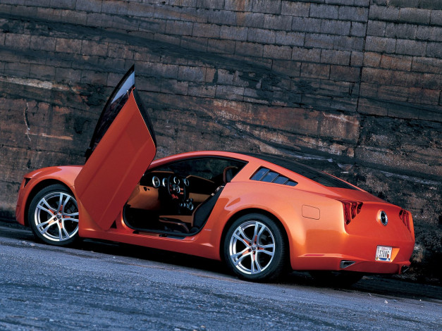 Обои картинки фото автомобили, mustang