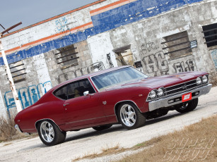 Картинка 1969 chevy chevelle ss автомобили chevrolet