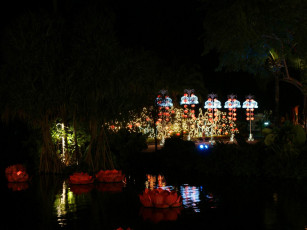 Картинка города огни ночного